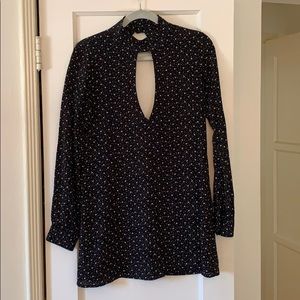 Flynn skye long sleeved mini dress S